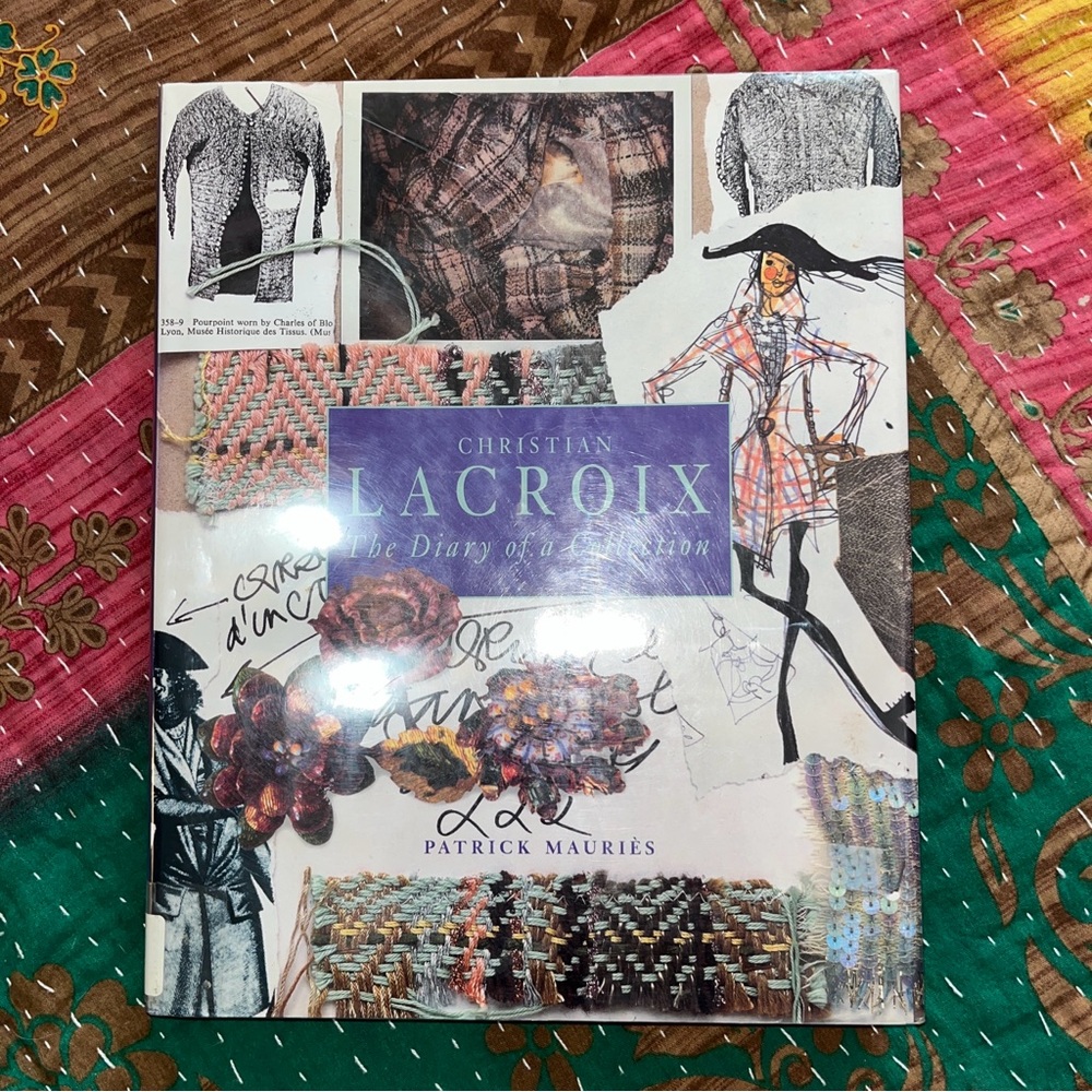 Christian Lacroix Fashion Diary Book by Patrick Mauries